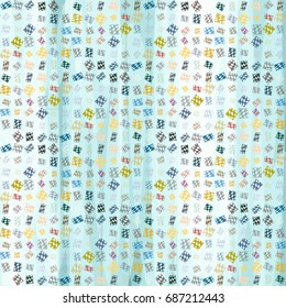 Abstract colorful pattern for background. Decorative backdrop can be used for wallpaper, pattern fills, web page background, surface textures.