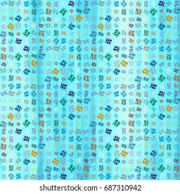 Abstract colorful pattern for background. Decorative backdrop can be used for wallpaper, pattern fills, web page background, surface textures.