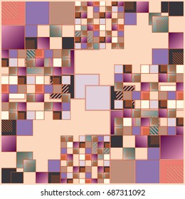 Abstract colorful pattern for background. Decorative backdrop can be used for wallpaper, pattern fills, web page background, surface textures.