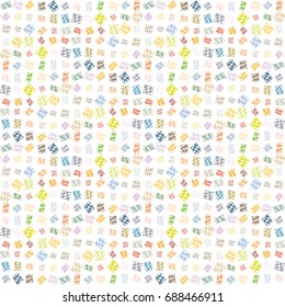 Abstract colorful pattern for background. Decorative backdrop can be used for wallpaper, pattern fills, web page background, surface textures.