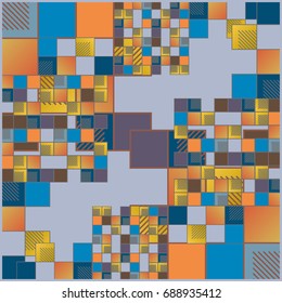 Abstract colorful pattern for background. Decorative backdrop can be used for wallpaper, pattern fills, web page background, surface textures.