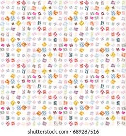 Abstract colorful pattern for background. Decorative backdrop can be used for wallpaper, pattern fills, web page background, surface textures.