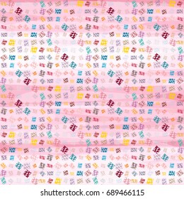 Abstract colorful pattern for background. Decorative backdrop can be used for wallpaper, pattern fills, web page background, surface textures.