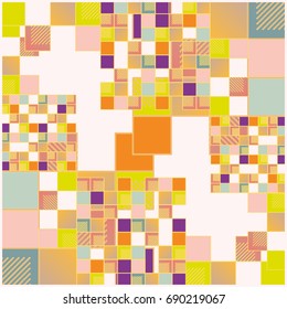 Abstract colorful pattern for background. Decorative backdrop can be used for wallpaper, pattern fills, web page background, surface textures.