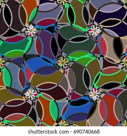 Abstract colorful pattern for background. Decorative backdrop can be used for wallpaper, pattern fills, web page background, surface textures.