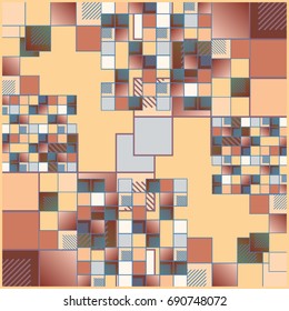 Abstract colorful pattern for background. Decorative backdrop can be used for wallpaper, pattern fills, web page background, surface textures.