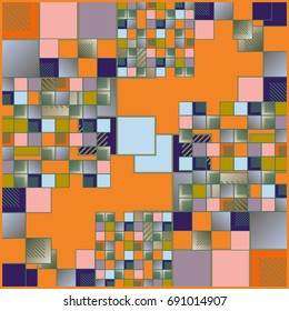 Abstract colorful pattern for background. Decorative backdrop can be used for wallpaper, pattern fills, web page background, surface textures.