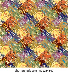 Abstract colorful pattern for background. Decorative backdrop can be used for wallpaper, pattern fills, web page background, surface textures.