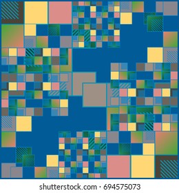 Abstract colorful pattern for background. Decorative backdrop can be used for wallpaper, pattern fills, web page background, surface textures.