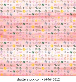 Abstract colorful pattern for background. Decorative backdrop can be used for wallpaper, pattern fills, web page background, surface textures.