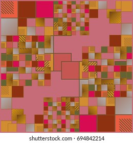 Abstract colorful pattern for background. Decorative backdrop can be used for wallpaper, pattern fills, web page background, surface textures.