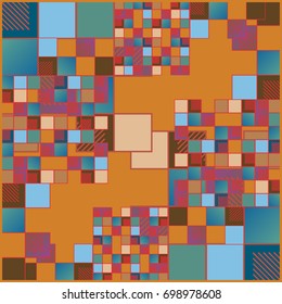 Abstract colorful pattern for background. Decorative backdrop can be used for wallpaper, pattern fills, web page background, surface textures.