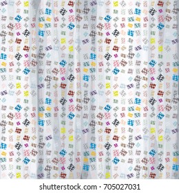 Abstract colorful pattern for background. Decorative backdrop can be used for wallpaper, pattern fills, web page background, surface textures.