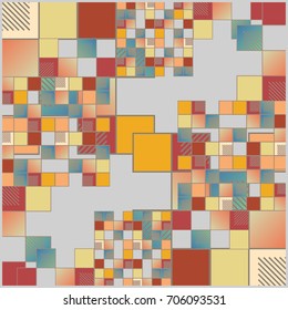 Abstract colorful pattern for background. Decorative backdrop can be used for wallpaper, pattern fills, web page background, surface textures.