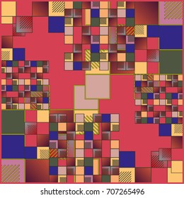 Abstract colorful pattern for background. Decorative backdrop can be used for wallpaper, pattern fills, web page background, surface textures.