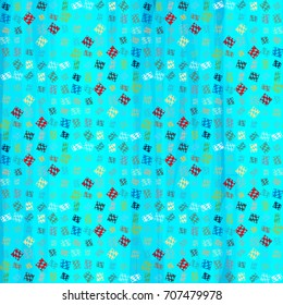 Abstract colorful pattern for background. Decorative backdrop can be used for wallpaper, pattern fills, web page background, surface textures.