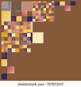 Abstract colorful pattern for background. Decorative backdrop can be used for wallpaper, pattern fills, web page background, surface textures.