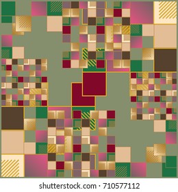 Abstract colorful pattern for background. Decorative backdrop can be used for wallpaper, pattern fills, web page background, surface textures.