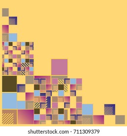 Abstract colorful pattern for background. Decorative backdrop can be used for wallpaper, pattern fills, web page background, surface textures.