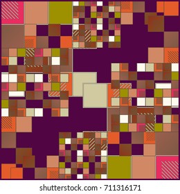 Abstract colorful pattern for background. Decorative backdrop can be used for wallpaper, pattern fills, web page background, surface textures.
