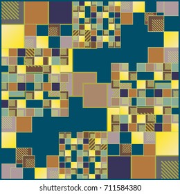 Abstract colorful pattern for background. Decorative backdrop can be used for wallpaper, pattern fills, web page background, surface textures.