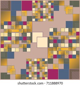 Abstract colorful pattern for background. Decorative backdrop can be used for wallpaper, pattern fills, web page background, surface textures.