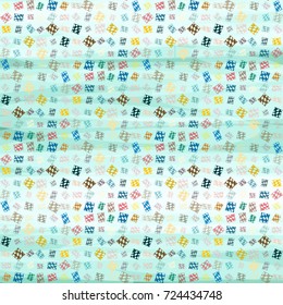 Abstract colorful pattern for background. Decorative backdrop can be used for wallpaper, pattern fills, web page background, surface textures.
