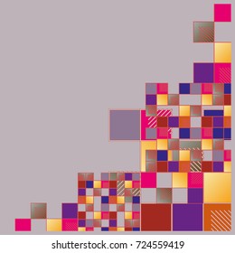 Abstract colorful pattern for background. Decorative backdrop can be used for wallpaper, pattern fills, web page background, surface textures.