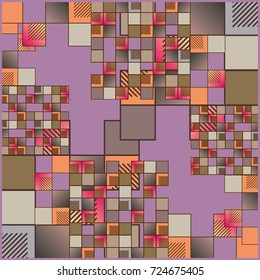 Abstract colorful pattern for background. Decorative backdrop can be used for wallpaper, pattern fills, web page background, surface textures.