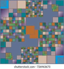 Abstract colorful pattern for background. Decorative backdrop can be used for wallpaper, pattern fills, web page background, surface textures.