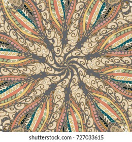 Abstract colorful pattern for background. Decorative backdrop can be used for wallpaper, pattern fills, web page background, surface textures.