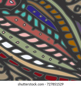 Abstract colorful pattern for background. Decorative backdrop can be used for wallpaper, pattern fills, web page background, surface textures.