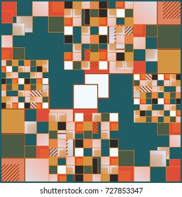 Abstract colorful pattern for background. Decorative backdrop can be used for wallpaper, pattern fills, web page background, surface textures.