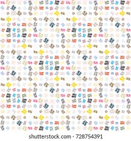 Abstract colorful pattern for background. Decorative backdrop can be used for wallpaper, pattern fills, web page background, surface textures.