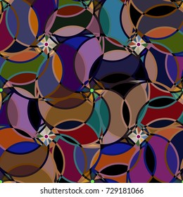 Abstract colorful pattern for background. Decorative backdrop can be used for wallpaper, pattern fills, web page background, surface textures.