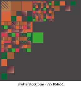 Abstract colorful pattern for background. Decorative backdrop can be used for wallpaper, pattern fills, web page background, surface textures.