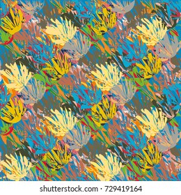 Abstract colorful pattern for background. Decorative backdrop can be used for wallpaper, pattern fills, web page background, surface textures.