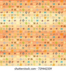 Abstract colorful pattern for background. Decorative backdrop can be used for wallpaper, pattern fills, web page background, surface textures.