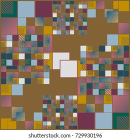 Abstract colorful pattern for background. Decorative backdrop can be used for wallpaper, pattern fills, web page background, surface textures.