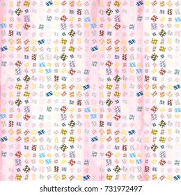 Abstract colorful pattern for background. Decorative backdrop can be used for wallpaper, pattern fills, web page background, surface textures.