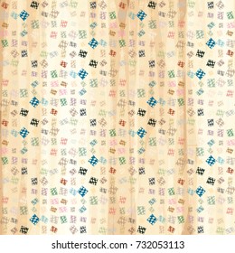 Abstract colorful pattern for background. Decorative backdrop can be used for wallpaper, pattern fills, web page background, surface textures.