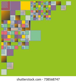 Abstract colorful pattern for background. Decorative backdrop can be used for wallpaper, pattern fills, web page background, surface textures.