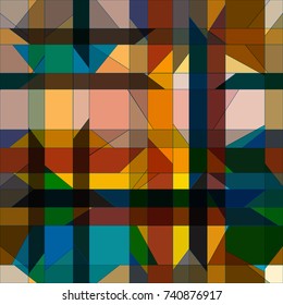 Abstract colorful pattern for background. Decorative backdrop can be used for wallpaper, pattern fills, web page background, surface textures.