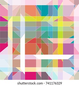 Abstract colorful pattern for background. Decorative backdrop can be used for wallpaper, pattern fills, web page background, surface textures.