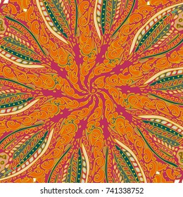 Abstract colorful pattern for background. Decorative backdrop can be used for wallpaper, pattern fills, web page background, surface textures.