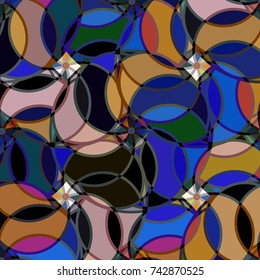 Abstract colorful pattern for background. Decorative backdrop can be used for wallpaper, pattern fills, web page background, surface textures.