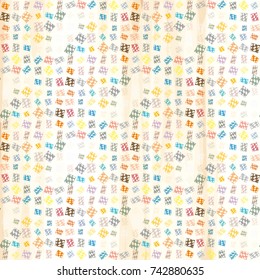 Abstract colorful pattern for background. Decorative backdrop can be used for wallpaper, pattern fills, web page background, surface textures.