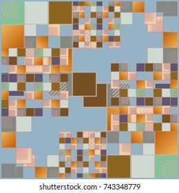 Abstract colorful pattern for background. Decorative backdrop can be used for wallpaper, pattern fills, web page background, surface textures.