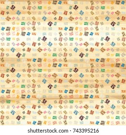 Abstract colorful pattern for background. Decorative backdrop can be used for wallpaper, pattern fills, web page background, surface textures.