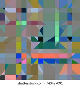 Abstract colorful pattern for background. Decorative backdrop can be used for wallpaper, pattern fills, web page background, surface textures.